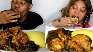 How to cook efo riro  vegetable soup African Food [upl. by Dav]