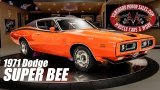 1971 Dodge Charger Super Bee For Sale Vanguard Motor Sales 2502 [upl. by Sergu]