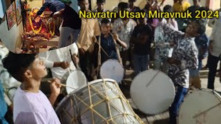 Nashik Navratri Devi Miravnuk 2024  कोजागिरी पौर्णिमा मिरवणूक २०२४  Nashik Dhol nashik dance [upl. by Sokul]