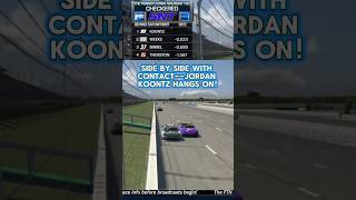 EPIC SAVE FOR THE REGULAR SEASON CHAMPIONSHIP iRacing nascar broadcast nascarracing [upl. by Darsie]