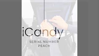 iCandy Pram Serial Numbers  PeachNEW Orange Lime 2021 [upl. by Treb]