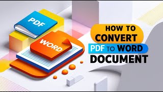 How to convert PDF to Word document free Easy Solution [upl. by Hnad]