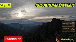 KOLUKKUMALAI PEAK  HIGHEST TEA PLANTATION  JAGUAR ROCK  MYSORE TO MUNNAR BIKE RIDE  VLOG  36 [upl. by Scarito973]