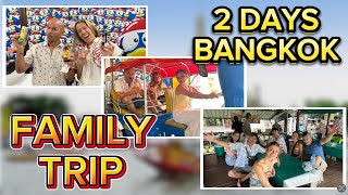 Family Of 7 on a 2 Week Vacation In Thailand First 2 Days In Bangkok [upl. by Maurer532]