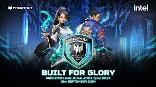 🔴 BM Predator League Malaysia West Qualifier Hari Ke 2  VALORANT [upl. by Yeltihw]