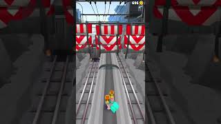 SUBWAY SURFERS THE FLOOR IS LAVA x PLAY 2 PLANT NY viral paris2024 subwaysurfers shortsvideo [upl. by Yorick]