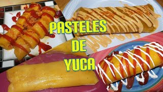 Pasteles en Hoja de Yuca  Receta Dominicana Tipica [upl. by Sproul701]