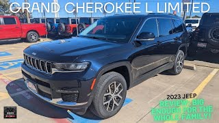 2023 Jeep Grand Cherokee L Limited Walkaround and Tour at Bob Tomes PreOwned [upl. by Tibbs]