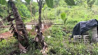 Native House Construction  Santo Tomas … Barotac Viejo Iloilo … Philippines … Subscribe … Thx [upl. by Llenra]