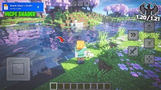 Ultimate Shaders Mcpe v12080  121 Shaders Minecraft PE Mcpe 120 [upl. by Riaj]