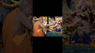 Worship of Sri Balaram Ji by GopalKrishnaGoswamiOfficial iskcon festival shorts [upl. by Kai]