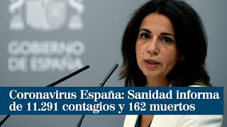 Datos coronavirus España Sanidad informa de 11291 contagios y 162 muertos [upl. by Acinoed]