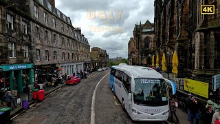 Discover the Capital of Scotland in 4K  Edinburgh City Tour by Bus [upl. by Nedah]