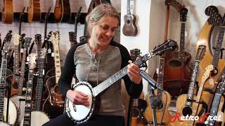 quotWildwood Flowerquot on a RARE Albert Cammeyer Banjo with Hilary Hawke  SOUND CHECK [upl. by Tubb]