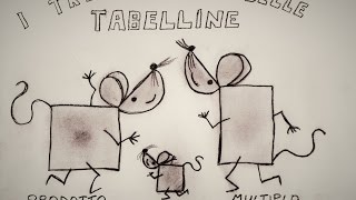 La tabellina del 6 cantata I tre topini delle tabelline Impara subito la sequenza [upl. by Ojiram]