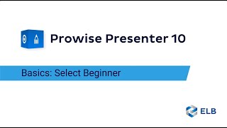 Prowise Presenter 10 Basics Select Beginner [upl. by Aehsrop723]