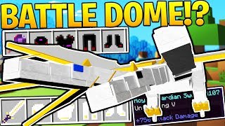 HOW TO MAKE THE ULTIMATE WEAPON  MINECRAFT ORESPAWN MODDED BATTLEDOME  JeromeASF [upl. by Ayikat]