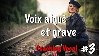 Coaching vocal débutant cours 3  trouver sa voix aiguë et grave [upl. by Erret728]