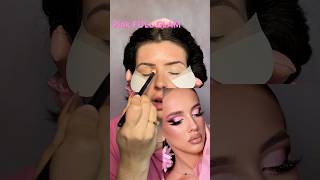 FULL GLAM Pink Makeup Recreation 💗 [upl. by Eilagam]