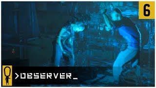 👁 HELENA NOVAK INTERROGATION 👁  OBSERVER Gameplay Ep 6  Lets Play OBSERVER Walkthrough [upl. by Laet]