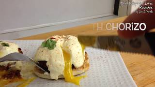 Eggs Benedict with Chorizo [upl. by Adym]