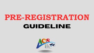 Preregistration Guideline I AIUB I Sahebur Rahman I AIUB Course Solution I ACS I [upl. by Fredenburg]