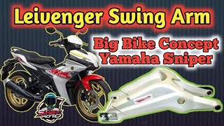 Yamaha Sniper Swing Arm Leivenger  Leivenger Swing Arm  Sharky Moto [upl. by Belden517]