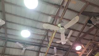 Video Tour Of The Ceiling Fans amp Lighting In The Metal Barn UPDATED  RickConditioner [upl. by Ifen]