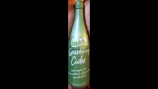 Welchs Sparkling Cider Review [upl. by Gish]