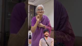 Bigg boss Arjun ambati grandmother winning blessing cute video love biggboss arjunambati [upl. by Emearg854]