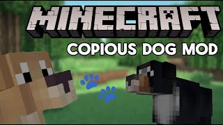 Copious Dog Mod Showcase  MINECRAFT [upl. by Eah]