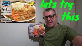 Beef Stew amp Dumplings FROM KERSHAWS Frozen Foods REVIEW [upl. by Jefferey983]