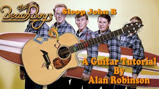 Sloop John B  The Beach Boys  Acoustic Guitar Tutorial easy [upl. by Israeli]