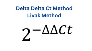 How to calculate Relative gene expression in qPCR using Delta Delta Ct method  Livak Method [upl. by Ryle413]