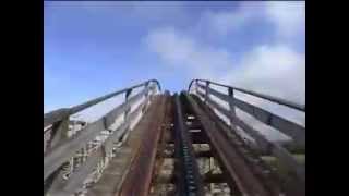 Megafobia Wooden Coaster POV  Oakwood Leisure Park Wales [upl. by Friedman]