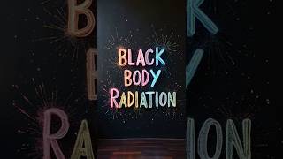 Black Body Radiation  Spectral Distribution 🌈 [upl. by Iral]