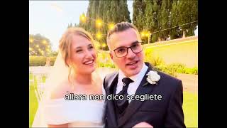 Intervista a Marco e Raissa durante il loro Matrimonio in Sicilia [upl. by Brander483]