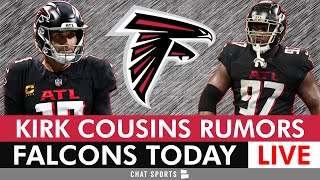 LIVE Falcons News amp Rumors Good News Before Vikings Game  Kirk Cousins Trade Rumors [upl. by Gaulin]