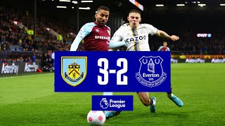 BURNLEY 32 EVERTON  PREMIER LEAGUE HIGHLIGHTS [upl. by Nidnerb641]