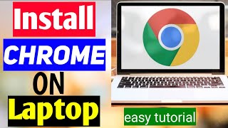 How to Download and Install Google Chrome in Laptop or PC 2024 [upl. by Eledoya]