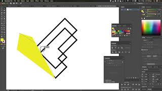 Converting a plan to planometric in adobe illustrator [upl. by Fates754]