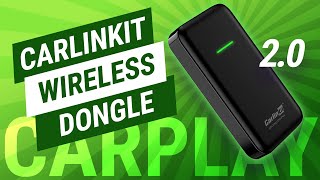 CarLinkit 20 2nd Generation Wireless Apple CarPlay Dongle Install and Walkthrough [upl. by Yrocal]