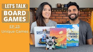 Lets Talk Board Games 23  Uniqueish Themed Games [upl. by Meyers938]