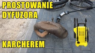 Prostowanie Dyfuzora 2T Myjką  Mycie i Przegląd KTM MotoVLog [upl. by Irot]