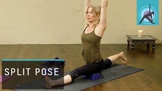 Splits Pose  Hanumanasana Yoga routine [upl. by Hsirk]