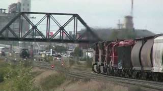 Railfanning in Moose Jaw [upl. by Adnawt]