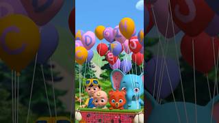 Learn ABCs Balloon Challenge 🎈 cocomelon shorts kidslearning [upl. by Fen951]