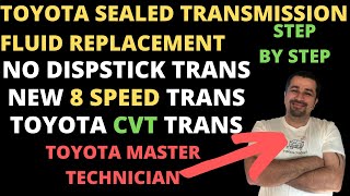 How to change your Toyota Sealed Transmission Fluid [upl. by Anoid]