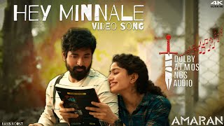 Amaran  Hey Minnale Video Song  Dolby Atmos  NGS Audio  Bass Boost SivaKarthikeyan Sai Pallavi [upl. by Ayatnwahs]