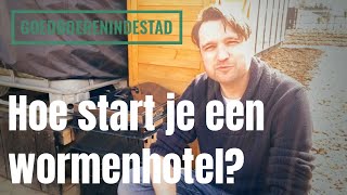 Hoe start je een wormhotel met compostwormen en maak kans op een wormenhotel GESLOTEN [upl. by Attegroeg453]